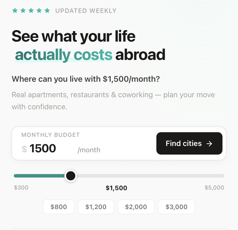 Nomadcost  screenshot